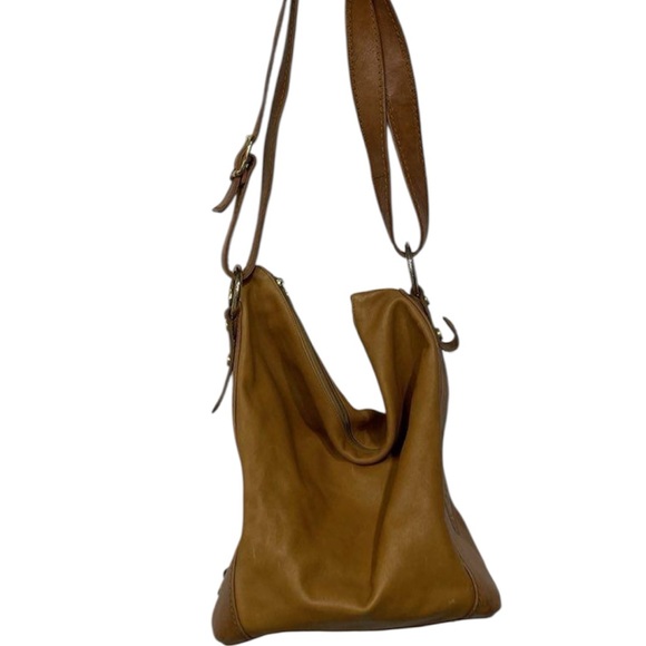 9595 Marino Orlandi Brown Leather bag - Picture 1 of 2